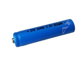 Ogniwo LiFePo4 IFR 10440 - 200mAh 3,2V plus podniesiony